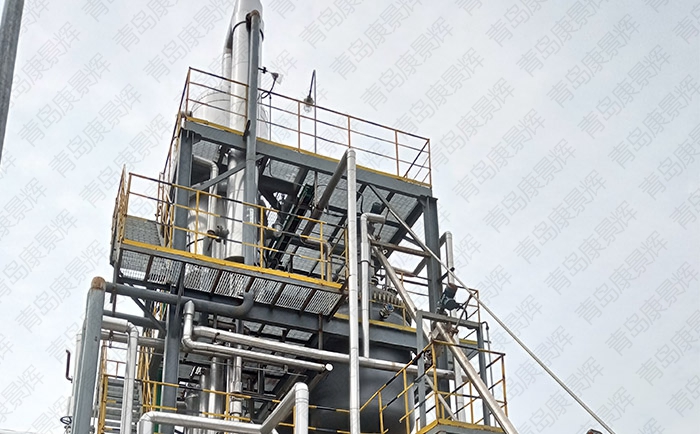 鉆井含鹽廢水MVR蒸發器案例實拍 鉆井含鹽廢水MVR蒸發器案例實拍