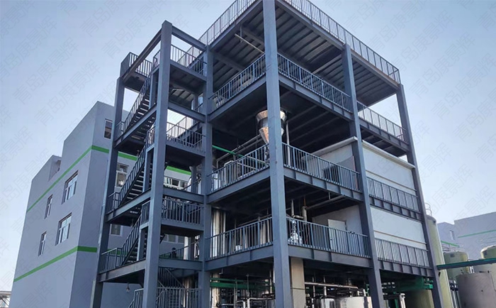 MVR降膜蒸發濃縮系統 MVR降膜蒸發濃縮系統