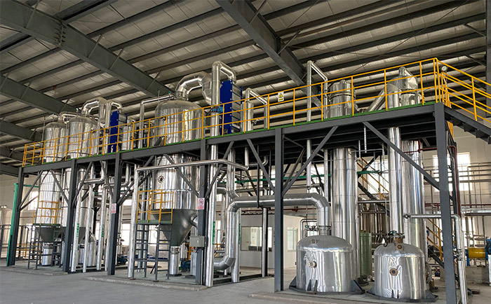 多效降膜濃縮蒸發器的特點